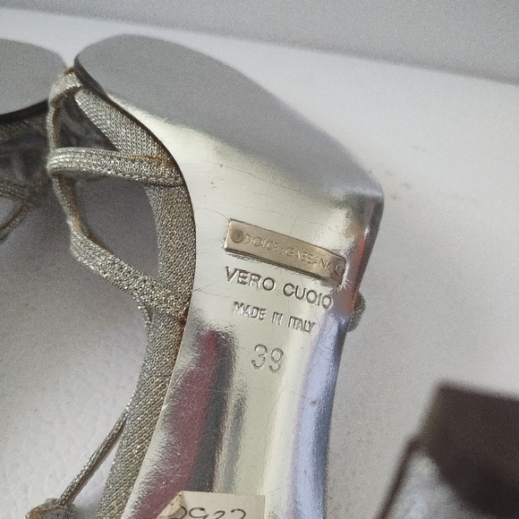 DOLCE GABBANA EVEN SANDALS - Picture 10 of 15